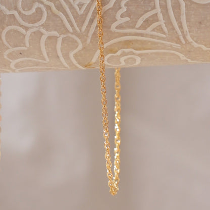 LucyKitty Gold Filled Rope Chain