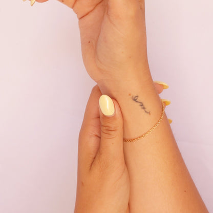 LucyKitty Gold Filled Rope Chain