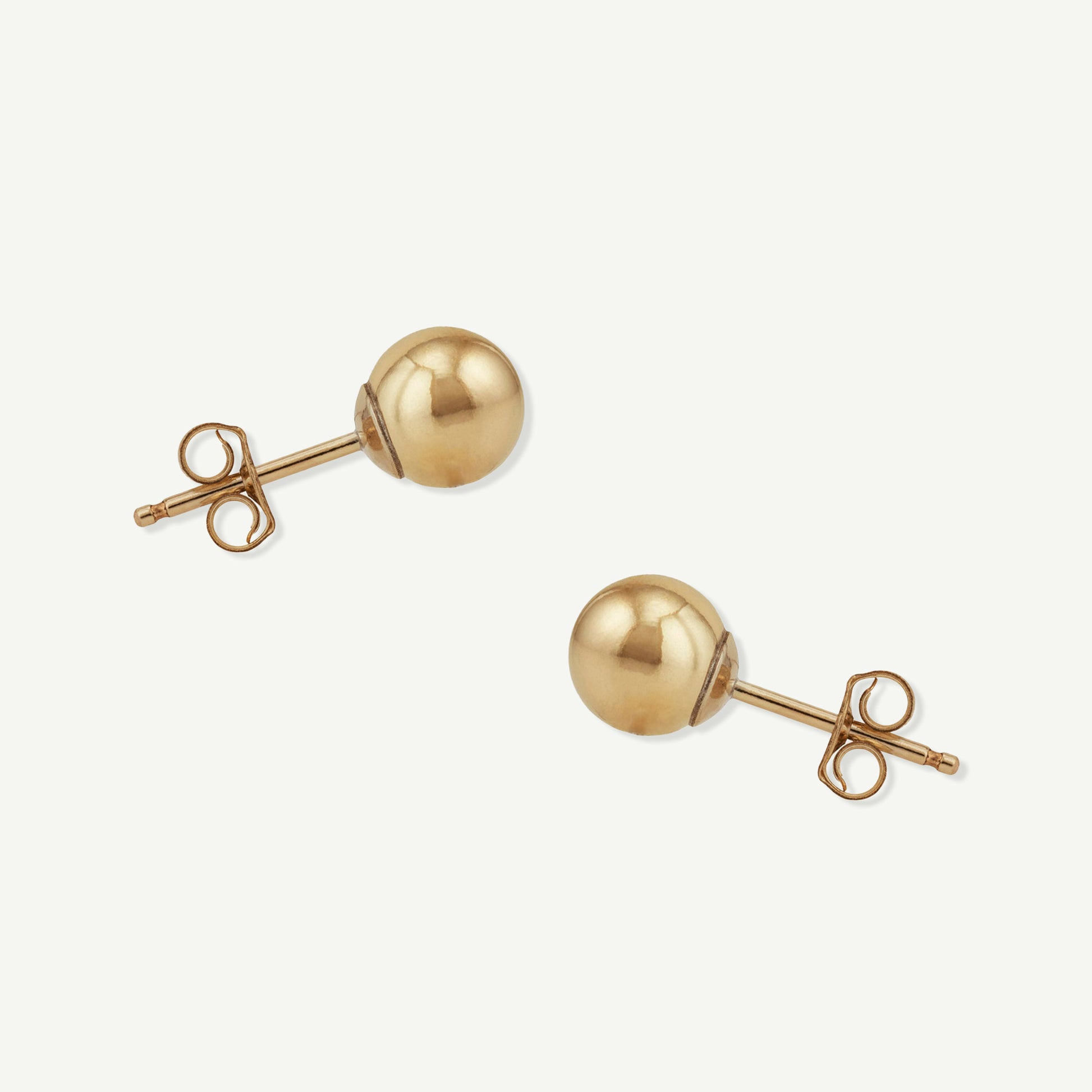 LucyKitty Gold Filled Ball Studs Large